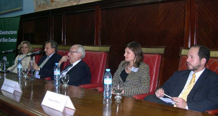 Elina Mara Tejerina, Guillermo Cartasso, Atilio Alterini, Ayeln Tomasini de Scorza y Ezequiel Absolo