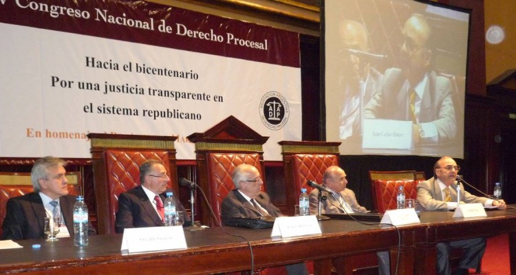 Osvaldo Gozani, Roberto Berizonce, Atilio A. Alterini, Roland Arazi y Juan Carlos Hitters