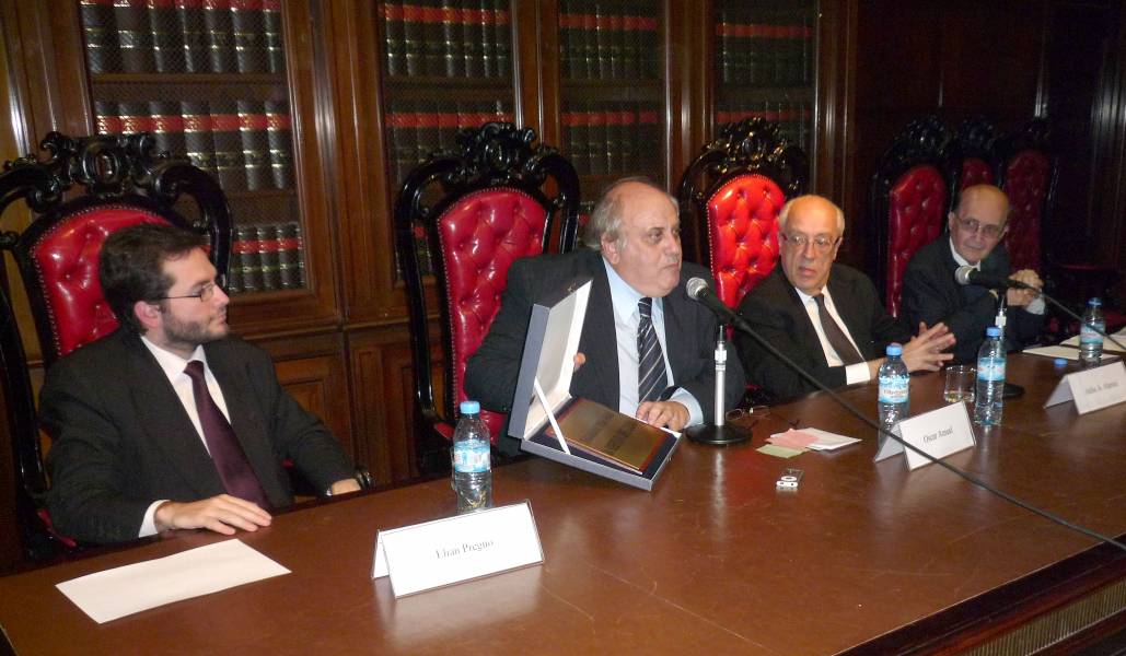 Elian Pregno, Oscar Ameal, Atilio A. Alterini y Miguel ngel Ciuro Caldani