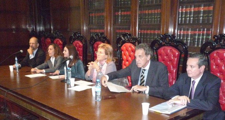 Rafael M. Manvil, Mnica Rothenberg, Laura Lavia, Mara Blanca Galimberti, Jorge Bazn y Rafael Barreiro