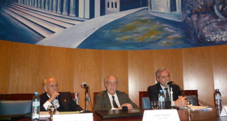 Luis Martí Mingarro, Atilio A. Alterini y Carlos Andreucci