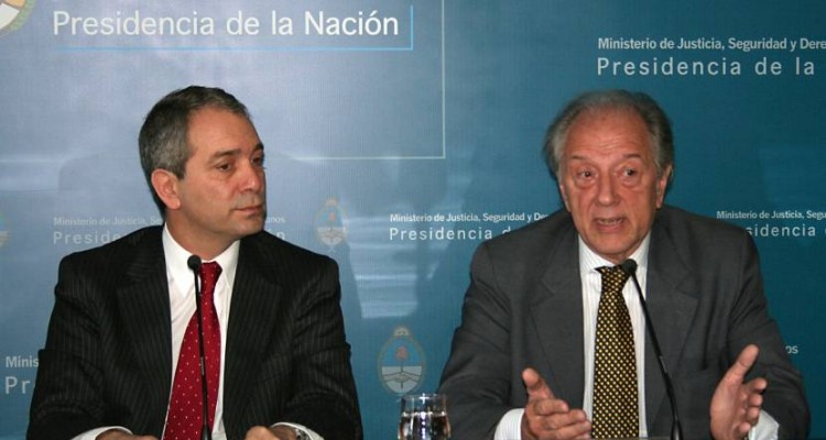 Julio Alak y Eduardo Mendez