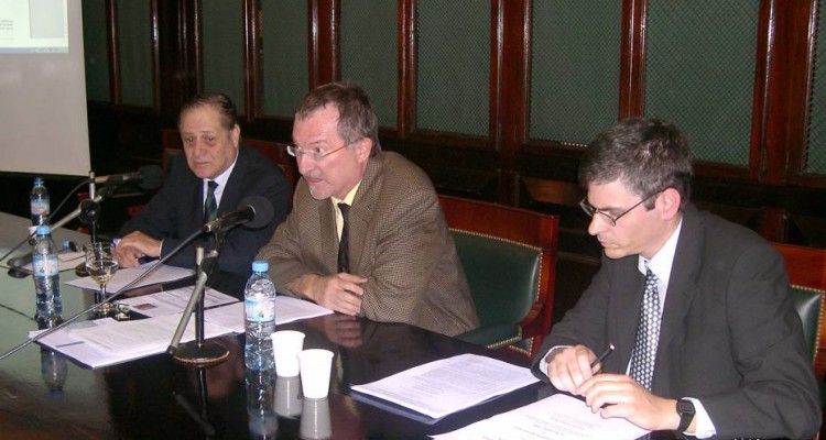 Carlos Elbert, Gerhard Werle y Guillermo Orce