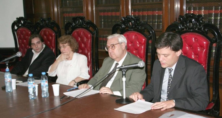 Roberto Campos, Noem Nicolau, Ricardo A. Guibourg y Juan Cianciardo