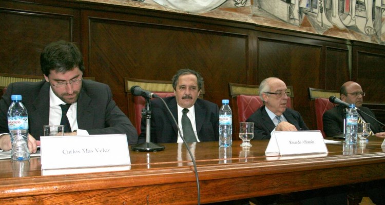 Carlos Mas Velez, Ricardo Alfonsn, Atilio Alterini y Diego Barovero