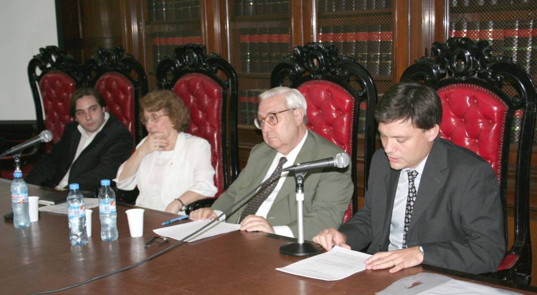 Roberto Campos, Noem Nicolau, Ricardo A. Guibourg y Juan Cianciardo