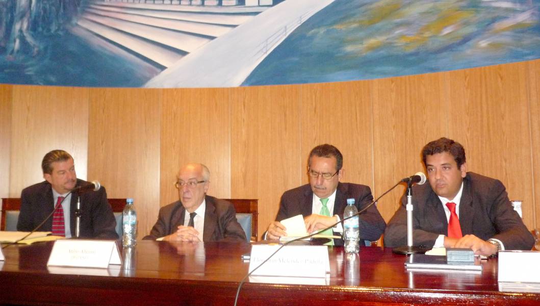Jorge Luis Ballestero, Atilio Alterini, Florentn Melndez Padilla y Juan Martn Mena