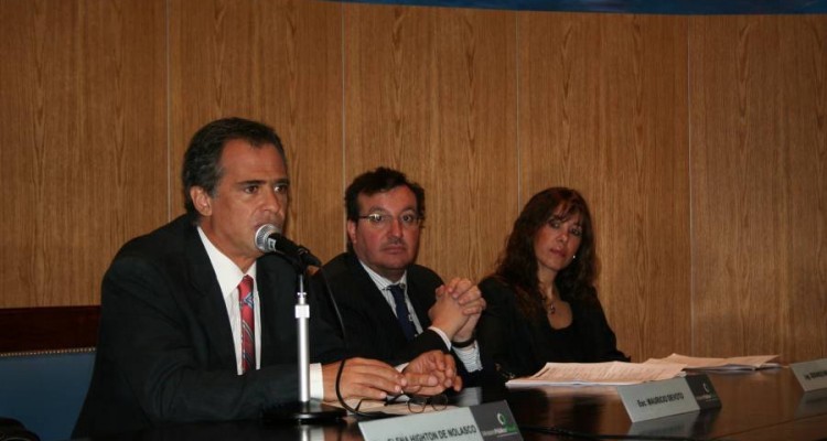 Mauricio Devoto, Gerardo Ingaramo y Claudia Alvaro