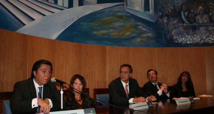 Daniel Presti, Elena Highton de Nolasco, Mauricio Devoto, Gerardo Ingaramo y Claudia Alvaro