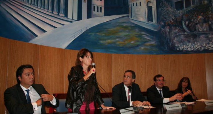 Daniel Presti, Elena Highton de Nolasco, Mauricio Devoto, Gerardo Ingaramo y Claudia Alvaro