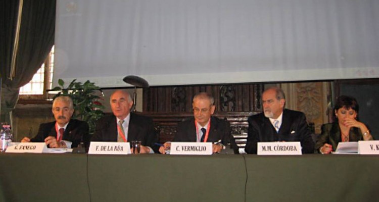 Guillermo Fanego, Fernando De la Rua, Carlo Vermiglio, Marcos M. Crdoba y Viviana Kluger