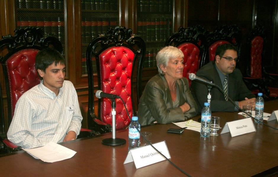 Manuel L. Quinteros, Mnica Pinto y Hernn Arce