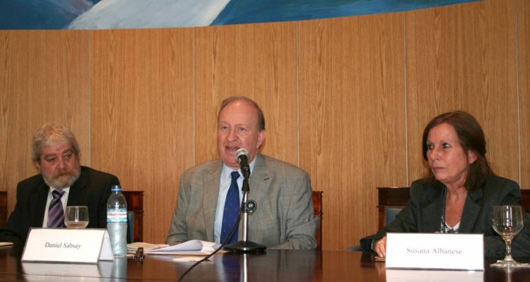 Gregorio Flax, Daniel Sabsay y Susana Albanese