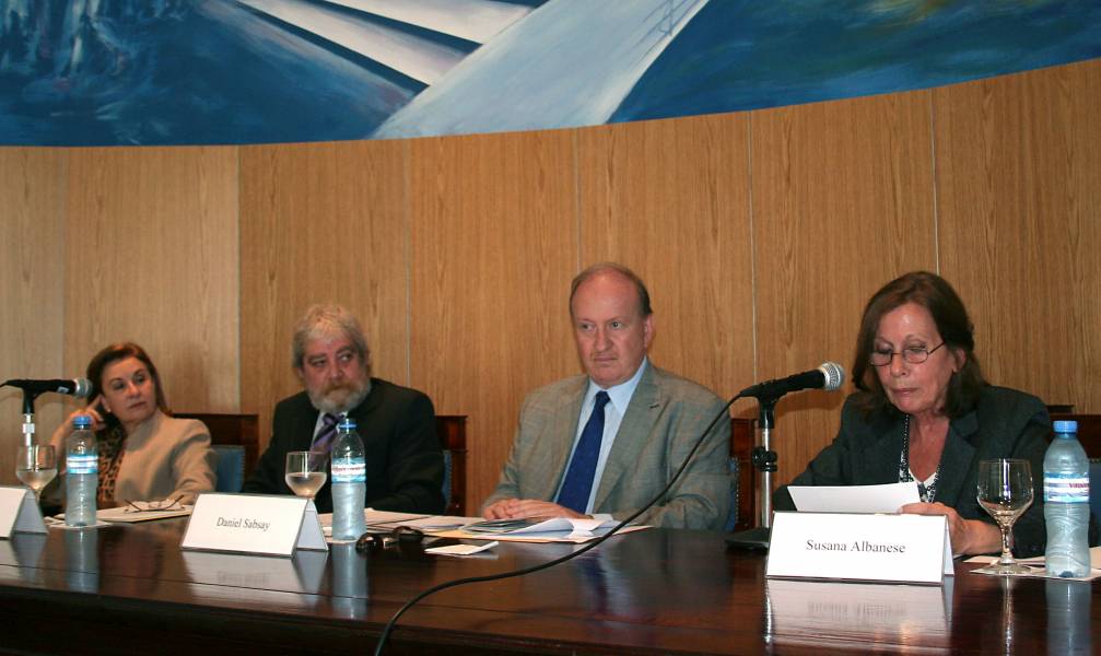 Adelina Loianno, Gregorio Flax, Daniel Sabsay y Susana Albanese