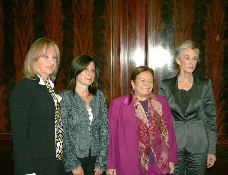 Hilda Kogan, Patricia Azzi, Stella Maris Martnez y Catharine MacKinnon