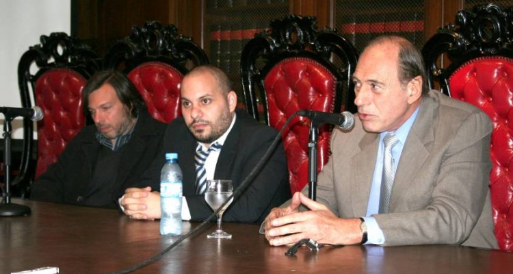 Daniel Ricci, Pablo Qualina y Eugenio R. Zaffaroni