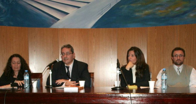 Cristina Caamao, Sergio Delgado, Simona Filippi y Pablo Eiroa