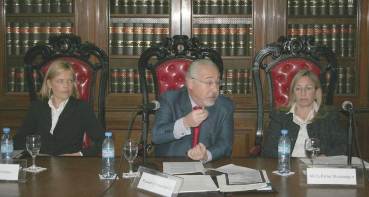 Ana Alonso, Ricardo Olivera Garca y Alicia Ferrer Montenegro