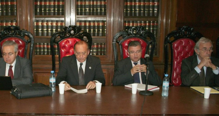 Rodolfo Vigo, Jorge Peyrano, Jordi Ferrer Beltrn y Michele Taruffo