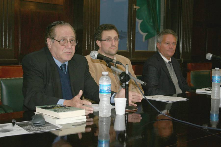 Carlos Elbert, Pablo Eiroa y Adolfo Ceretti