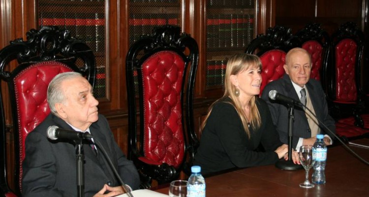 Jos M. Daz Couselo, Silvia Nonna y Vctor Tau Anzotegui