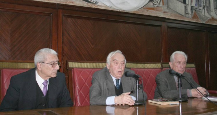 Jos Rolando Chirico, Roberto Vernengo y Eugenio Bulygin