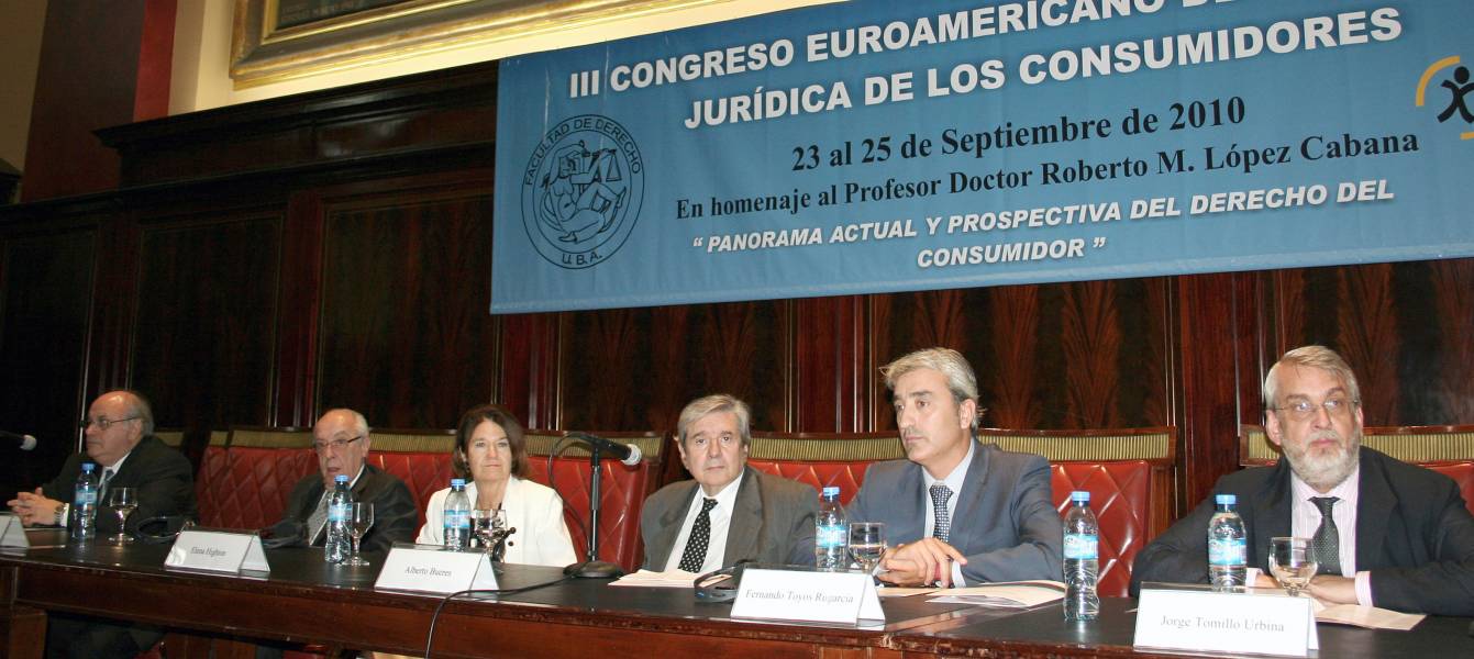 Oscar Ameal, Atilio Alterini, Elena Highton, Alberto J. Bueres, Fernando Toyos Rugarcia y Jorge Tomillo Urbina