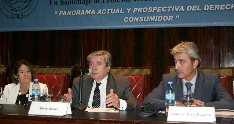 Elena Highton de Nolasco, Alberto J. Bueres y Fernando Toyos Rugarcia