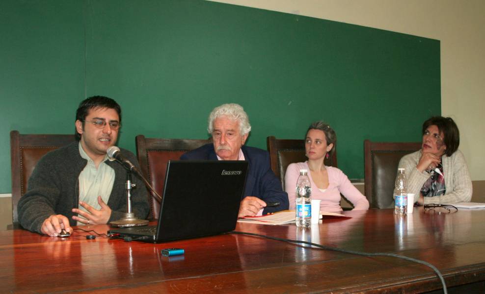 Claudio Crespini, Juan Segundo Pegoraro, Paola Calcagno y Susana Slamovits