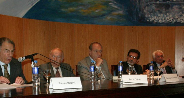 Roberto Bergalli, David Baign, Eugenio R. Zaffaroni, Joaqun da Rocha y Alberto Filippi