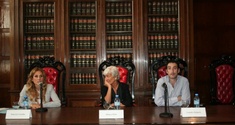 Patricia Colombo, Mnica Pinto y Leandro Halperin
