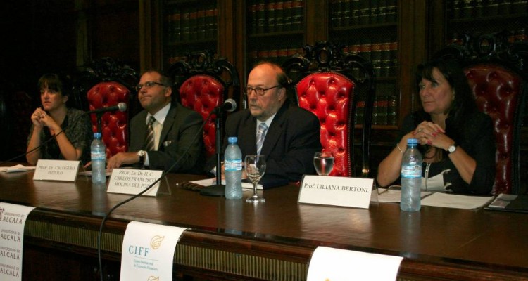 Andrea Mensa Gonzlez, Calogero Pizzolo, Carlos Molina del Pozo y Liliana Bertoni