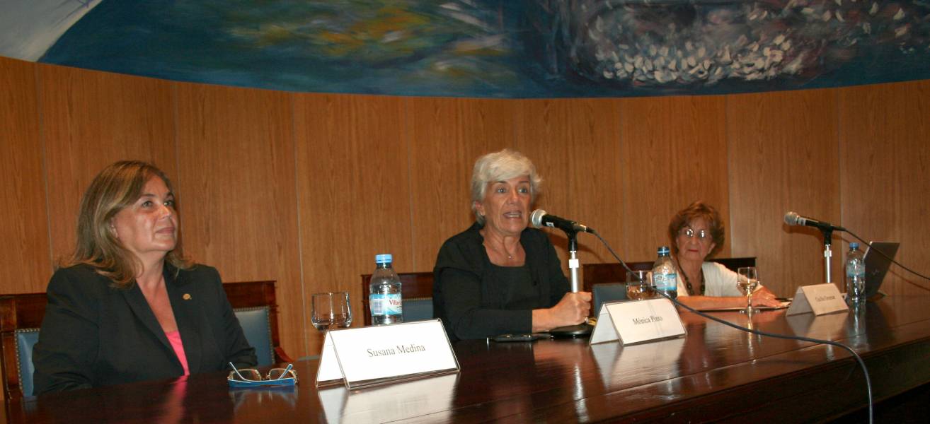 Susana Medina de Rizzo, Mónica Pinto y Cecilia P. Grosman