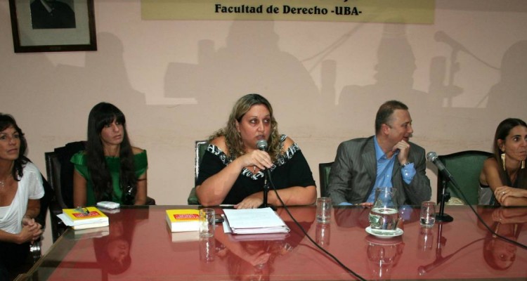 Vilma Ibarra, Victoria Fam, Mara Rachid, Andrs Gil Domnguez y Marisa Herrera