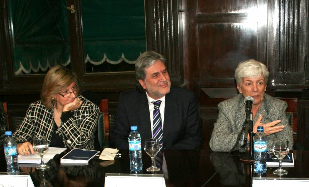 Mara Elsa Uzal, Juan Jos Cerdeira y Mnica Pinto