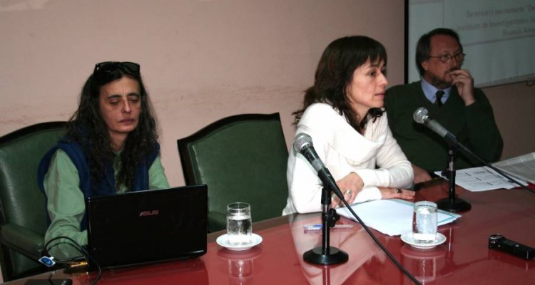 Claudia Giacometti, Laura Pautassi y Oscar Cetrngolo