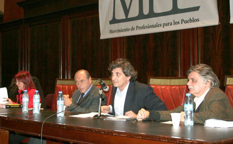 Marita Perceval, Eugenio R. Zaffaroni, Alejandro Alagia y Horacio Gonzlez