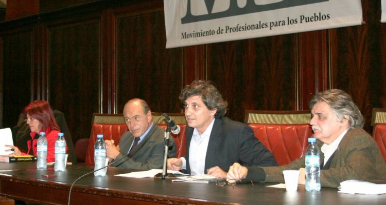 Marita Perceval, Eugenio R. Zaffaroni, Alejandro Alagia y Horacio Gonzlez