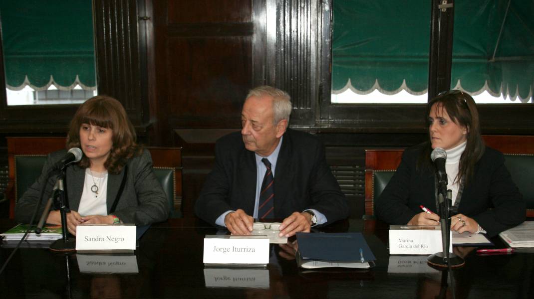 Sandra C. Negro, Jorge Iturriza y Marina García del Río