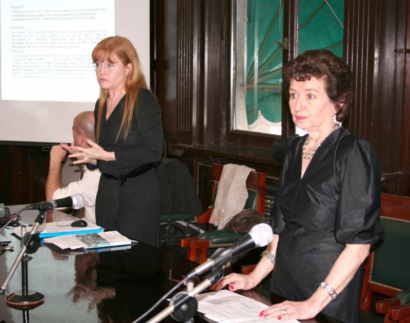 Eleonora Vallet y Olga Edda Ciancia