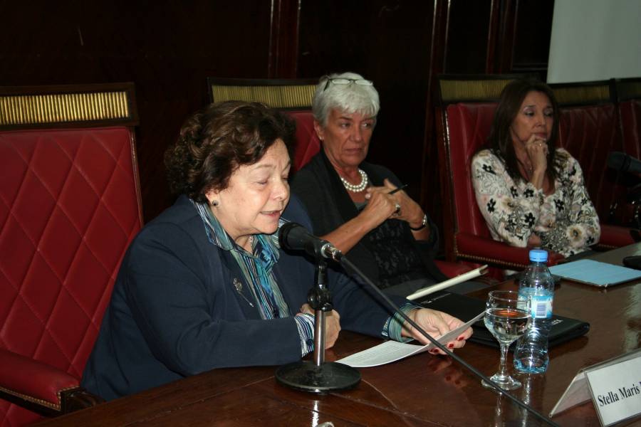 Stella Maris Martínez, Mónica Pinto y Marisa Graham
