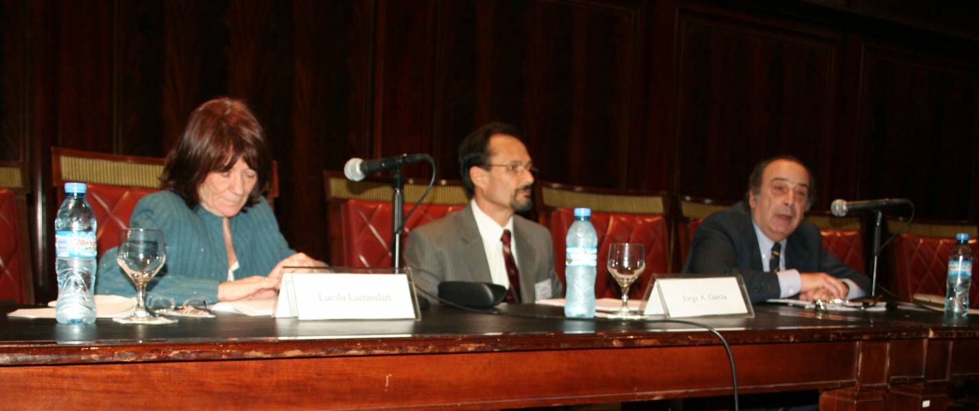 Lucila Larrandart, Jorge A. Garca y Gonzalo Fernndez