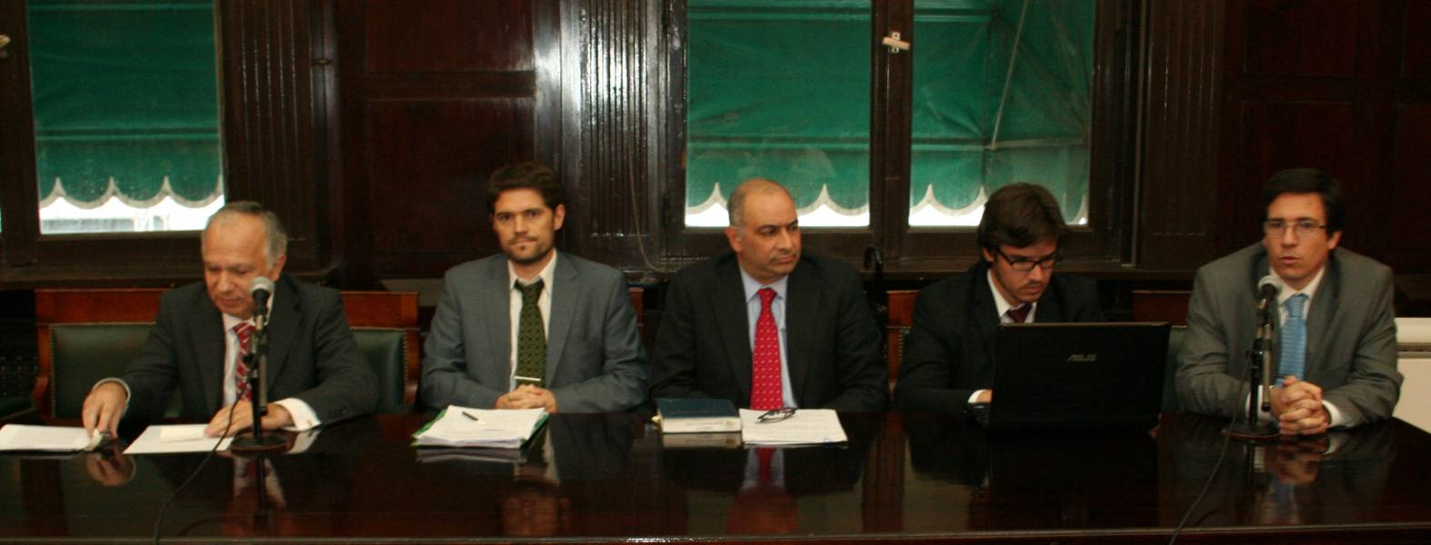 Omar Luis Daz Solimine, Jos Mara Salgado, Julio Carlos Speroni (h), Francisco Verbic y Santiago Villagran