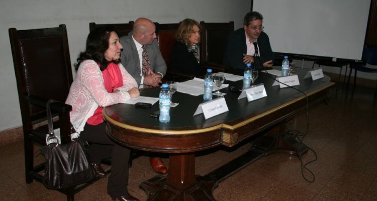 Cristina Caamao, Germn Fliess Maurer, Adriana Puiggrs y Sergio Delgado