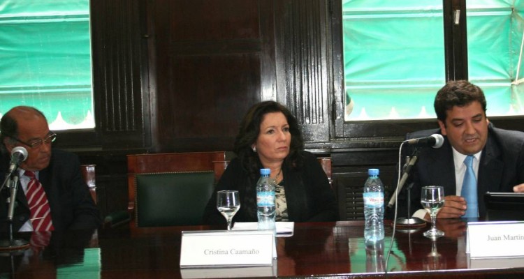 Marcelo Buigo, Cristina Caamaño y Juan M. Mena