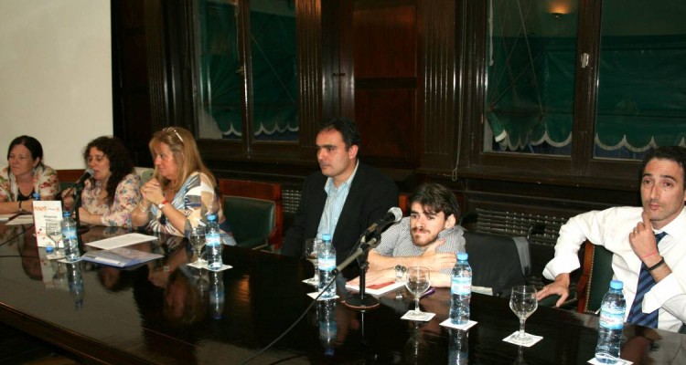 Susana Underwood, Vernica Rusler, Silvia Balzano, Juan Antonio Seda, Franco Rinaldi y Leandro Halpern