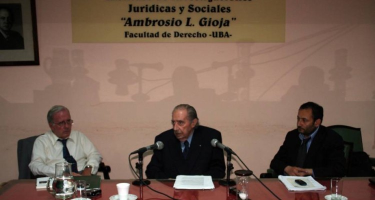 Tulio Ortiz, Carlos Floria y Martín L. Cabrera