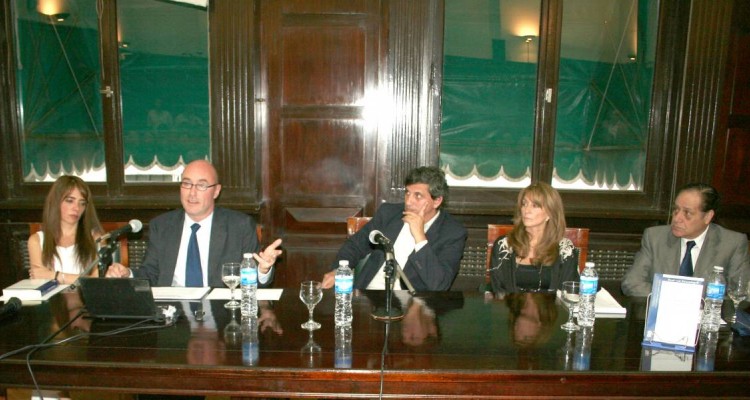 Silvia Fernndez, Ren van Swaaningen, Alejandro Alagia, Flavia Valgiusti y Carlos Elbert