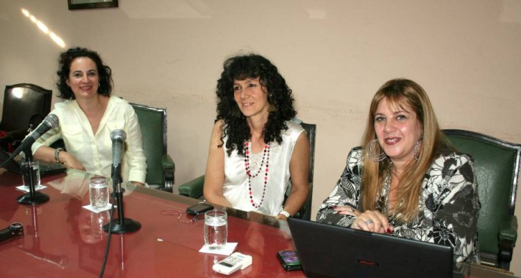 Rosa Pace, Gisela Faras y Marisa Aizenberg