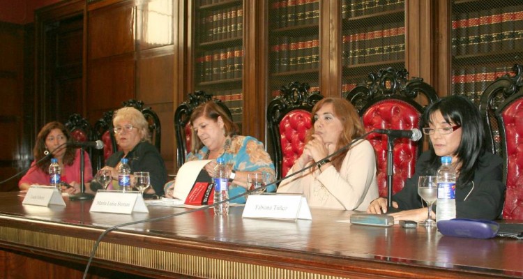 Gabriela Nasser, Luca Alberti, Mara Luisa Storani, Fabiana Tuez y Claudia Basse